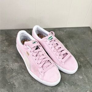 Puma suede Classic XXI leather sneakers big kid 5.5 pink